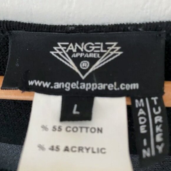 Angel Apparel - Asymmetrical Button Cardigan/Jacket - Picture 7 of 9